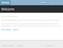 Tablet Screenshot of community.spyka.co.uk
